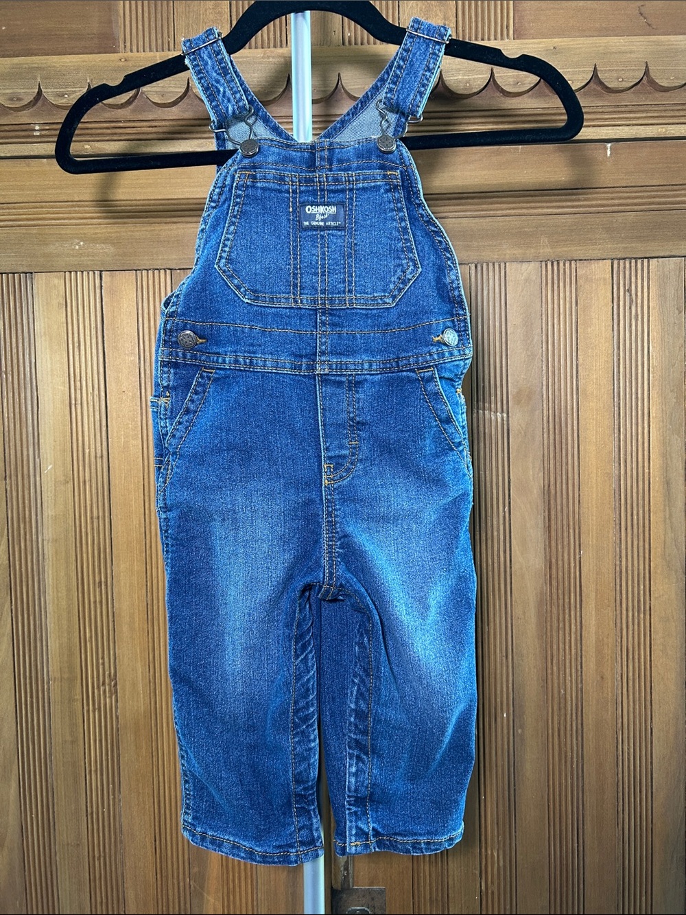 OshKosh B'gosh Classic Blue Denim Overalls